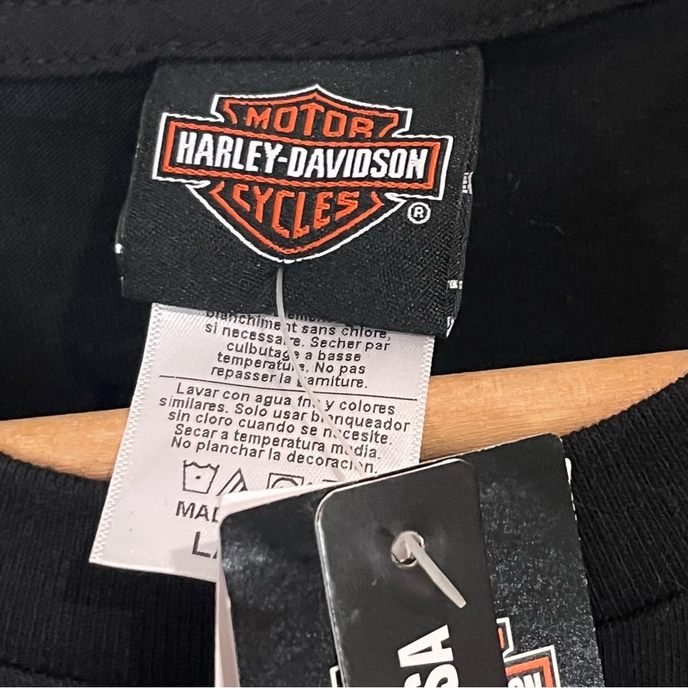 Harley-Davidson Black Motorcycle Graphic Tee - Picture 5 of 10